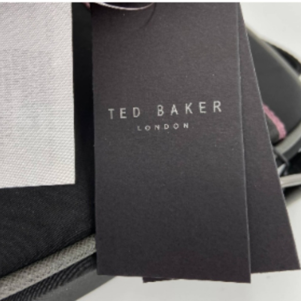 TED BAKER LONDON FITNESS SATIN NYLON FLIGHT CROSSBODY BAG NWT - Picture 6 of 8